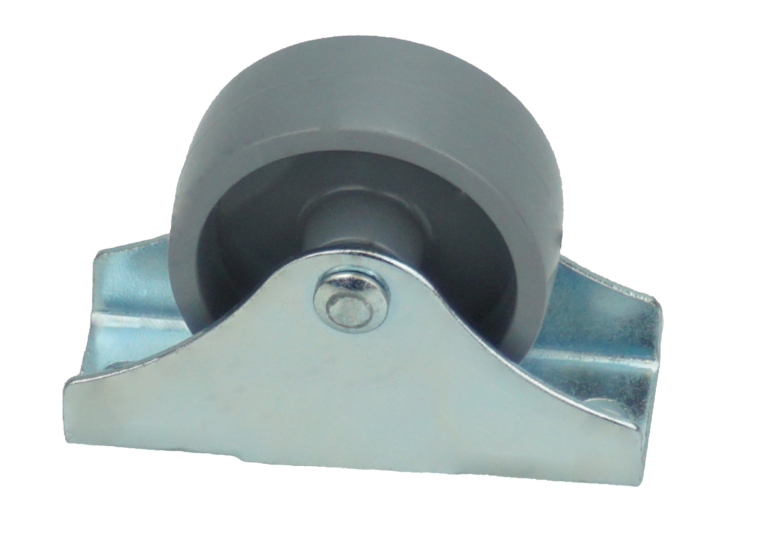 Dörner + Helmer Rolka do mebli, 15 mm x 14 mm, nośność 20 kg, mała, koło z tworzywa sztucznego, stałe kierunkowo, stal ocynkowana