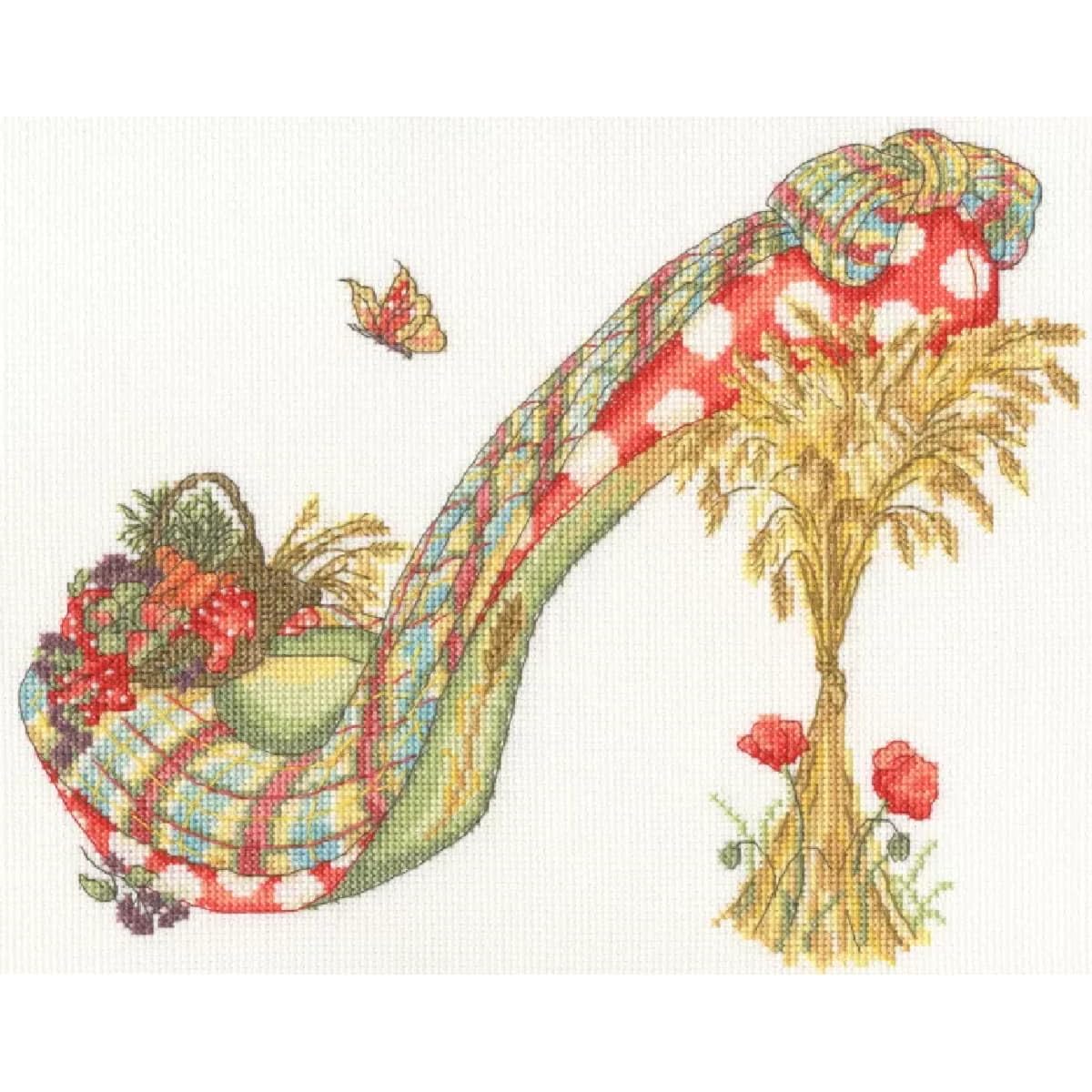 Bothy Threads Counted Cross Stitch Kit - Harvest
