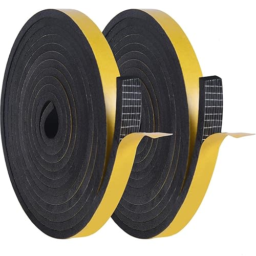 YoleShy Weather Stripping Door Seal Strip for Door Frame Block