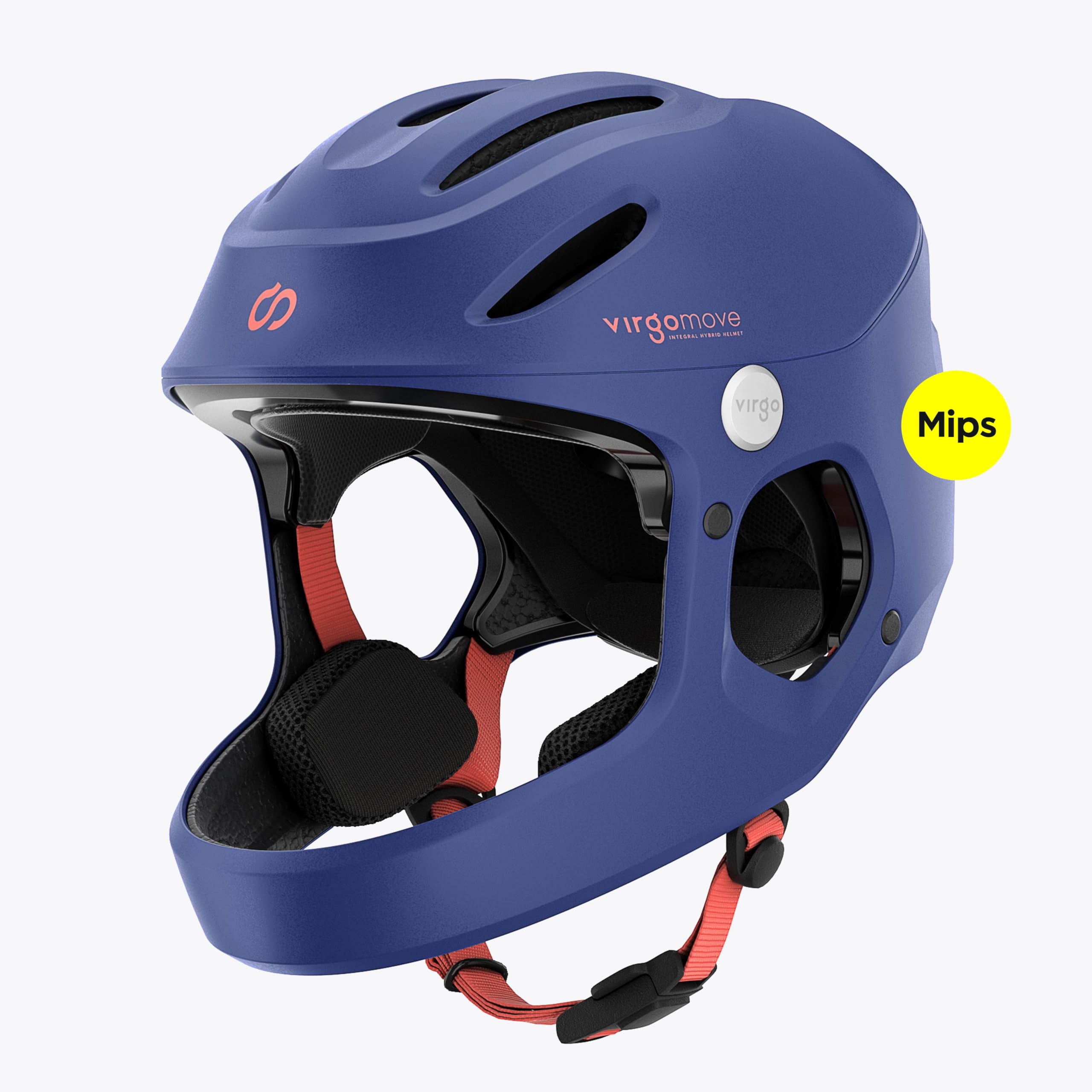 Casque Intégral Enfant MIPS Modèle Virgo Kid | Protection Renforcée pour Vélo, Trottinette & Skatepark | Certifié EN1078