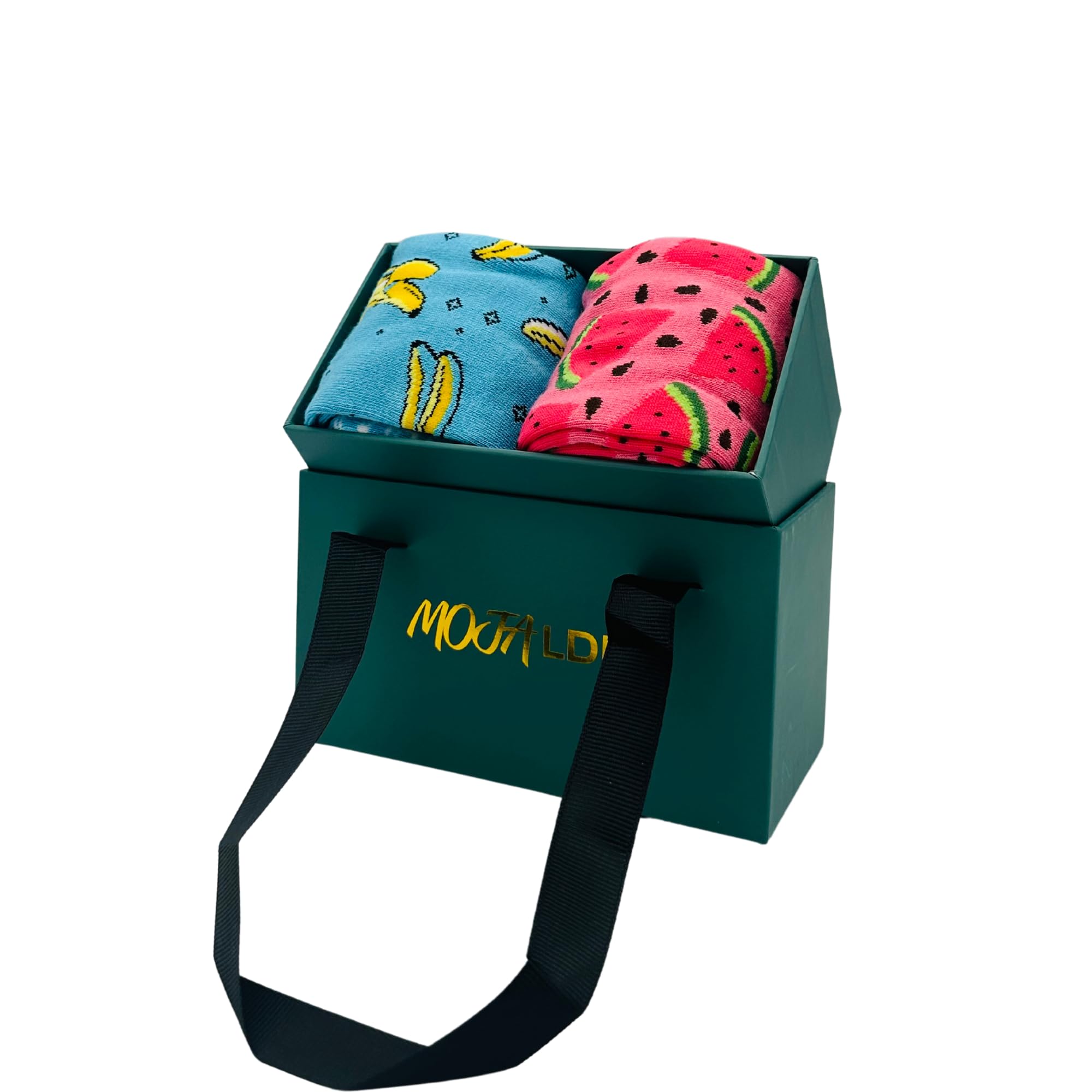 Chaussettes en bambou de qualité supérieure dans un coffret cadeau luxueux