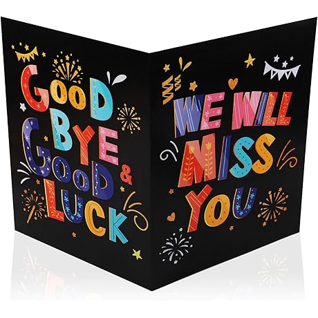 Personalized Farewell Gift Card, a Memorable and Funny Tribute to Cherished Coworkers