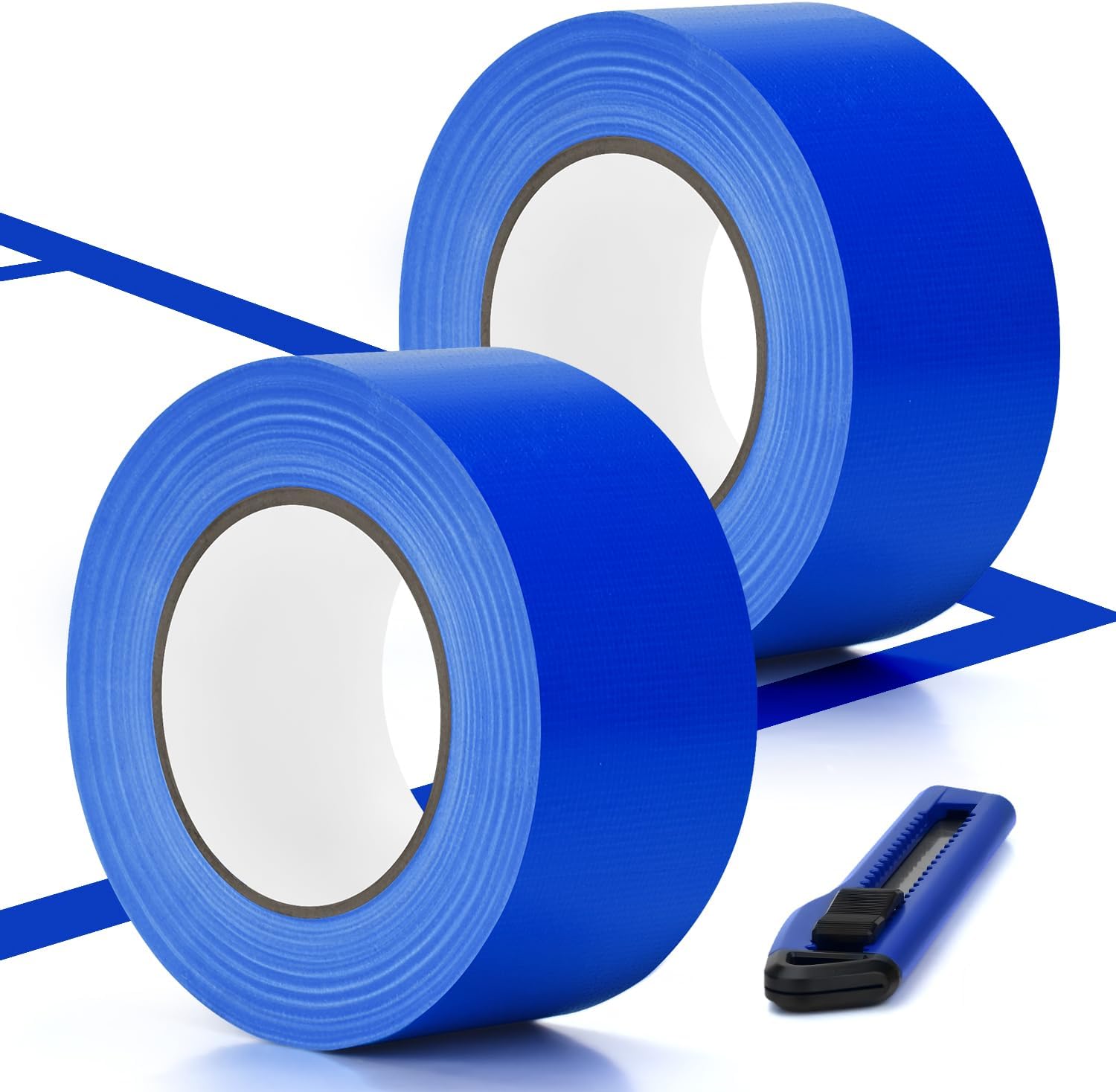 230 ft Pickleball Court Tape, 2 in Wide x 76.7 yd Long Court Marking Kit for A Complete Pickleball Court, Durable Floor Marking Tape for Outdoor and Indoor Use