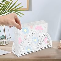 Vista 3 de Servilleteros de plástico transparente para mesa, servilleteros independientes para baño, cocina, mesa de comedor, cafetería, restaurante