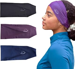 Equestrian Under Helmet Headbands for Horseback Riding | Designed to Wick Moisture and Protect Hair Under Helmets, for Horseback Riding, Biking, and Securing Ear Buds