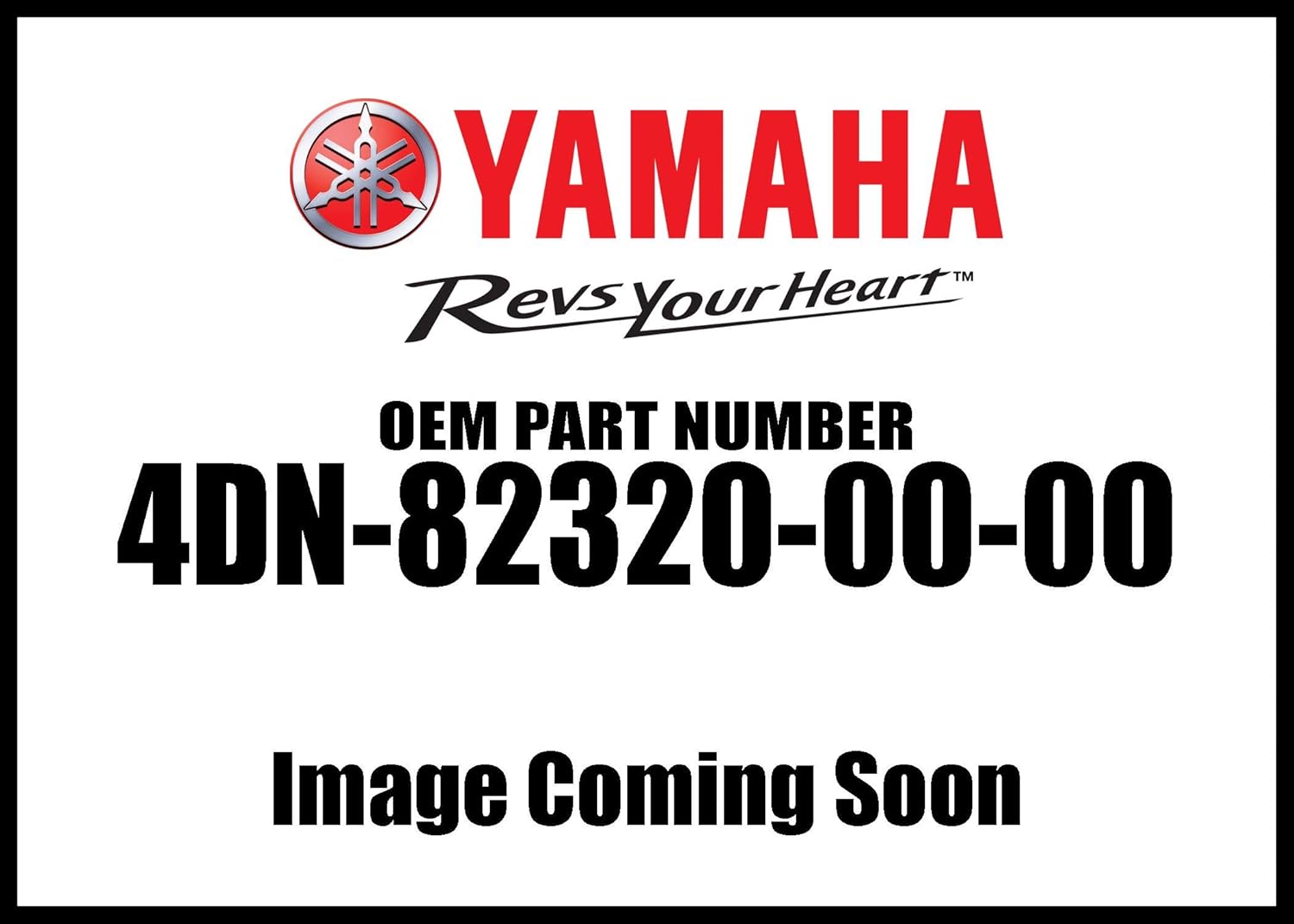 Yamaha 4DN-82320-00-00 IGNITION COIL ASY; 4DN823200000 4DN-82320-00-00, 2UJ-82310-01-00, 2UJ-82310-00-00