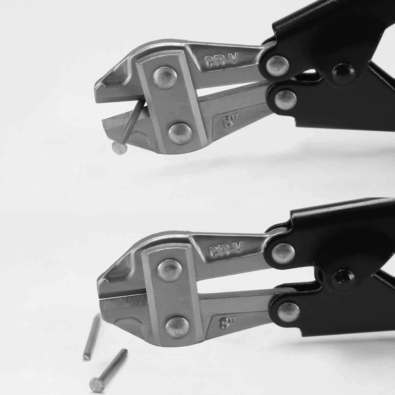 Wire cutter Bolt Cutter,edge cutter 8 inch Small Heavy Duty Wire Cable Cutter with Soft Grip Anti-Slip Handle,Sharpen Cutting Edge,Wire Cutter,One Hand Operation,Small and Portable Design