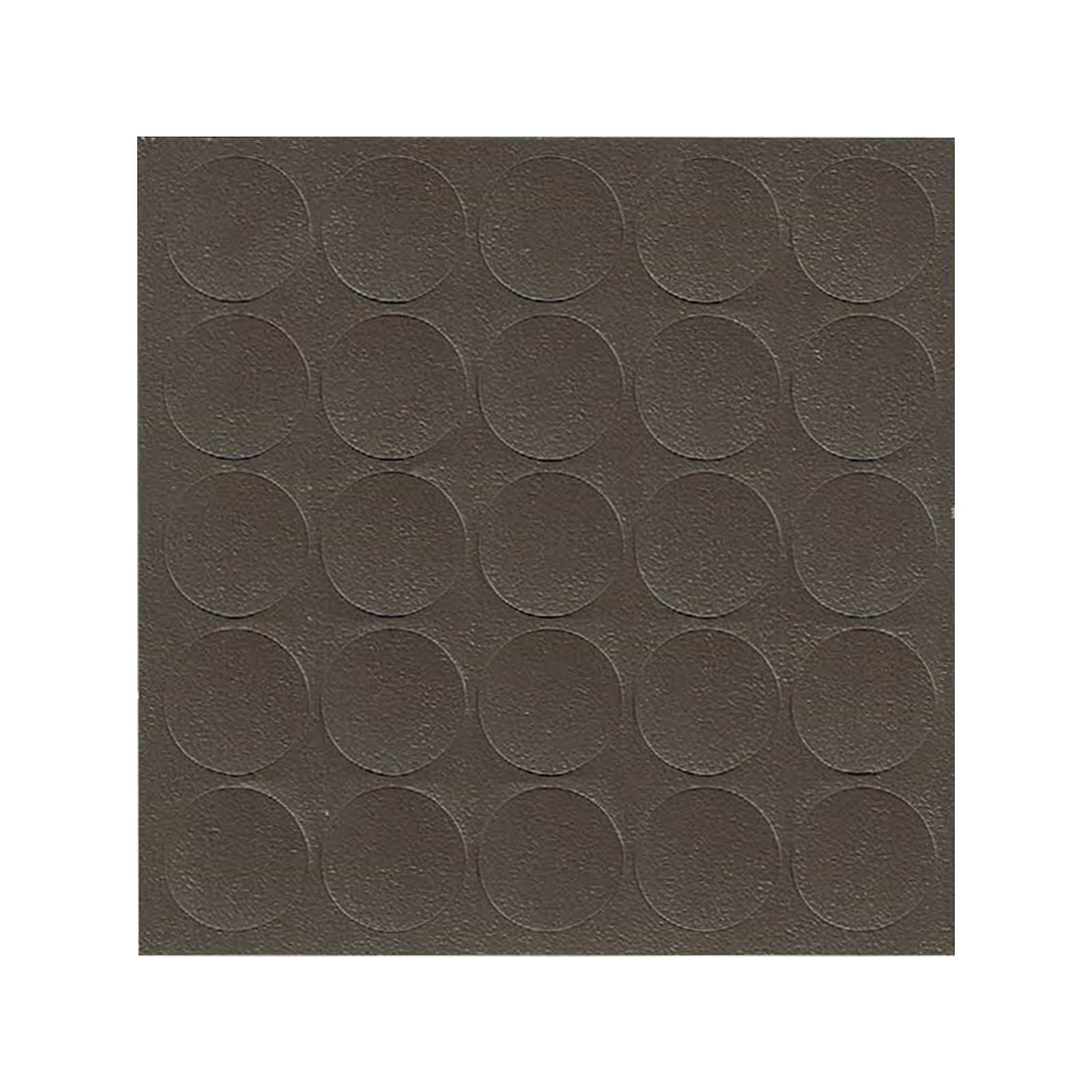 KwikCaps Screw Hole Covers and Head Covers, Self-Adhesive 14mm SINGLE SHEET of 25 PVC Screw Stickers, Truffle Brown โ image 1