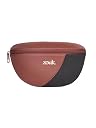 Zouk Freya Fanny Pack | Stylish Vegan Leather Waist Bag for Men & Women with Water-Resistant Lining | Handcrafted with Adjustable Strap, Zipper Compartments & Quick Access Pocket | Jet Black gallery image