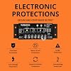 Controlador de Carga Solar PWM Morningstar SunSaver 6A, para Baterías de 12V, LVD | Carga en cuatro etapas, compensación de temperatura, clasificado HazLoc, control de carga, protección de polaridad inversa, garantía de 5 años 7