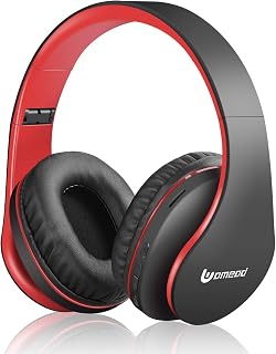Wireless Bluetooth Over Ear Headphones, Foldable Wireless and Wired Stereo Headset Built-in Mic, Micro SD/TF, FM Radio, Soft Earmuffs & Light Weight for Kids Home Travel Cell Phone PC