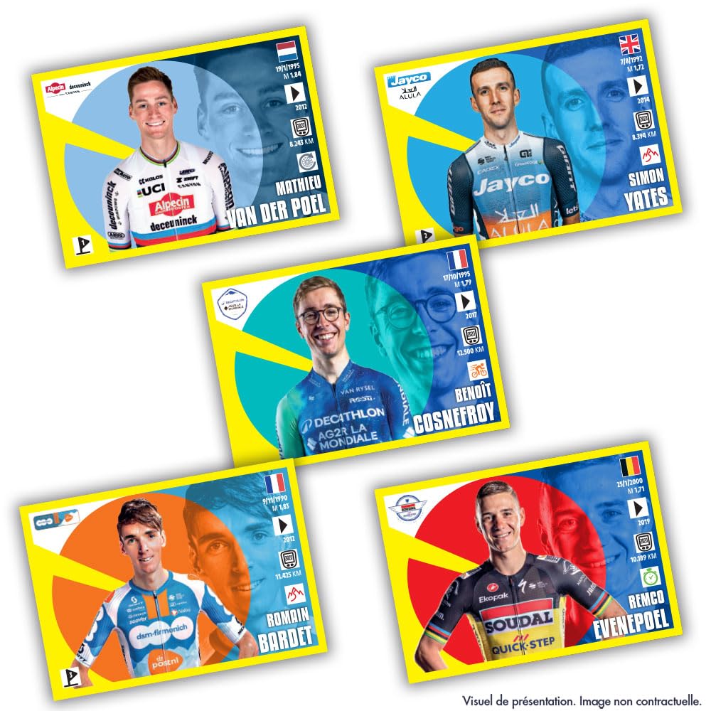 Panini Album Tour DE France 2024 + 4 kieszenie, 004870SPCFGD