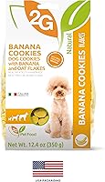 Vista 4 de Galletas para perros (plátano, copos de avena)