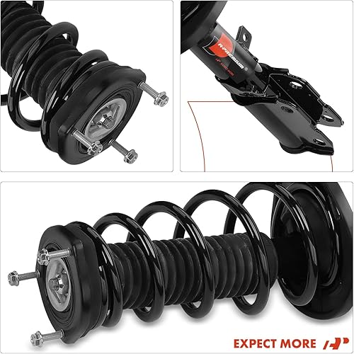 Miniatura 7 de A-Premium Par trasero completo de puntal y muelle helicoidal compatible con Toyota Avalon 2013 2014 2015 (FWD 3.5L, Limited/XLE/XLE Touring/XLE