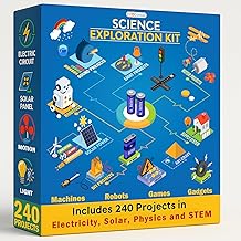 Kit4Curious® 240 Project Making kit – School, Science, Summer Projects Loose Components, templates, booklets