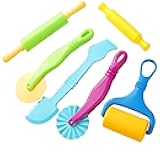6-Piece Kids’ Dough Tool Set – Colorful, Child-Safe Modeling Clay Accessories for Small Hands