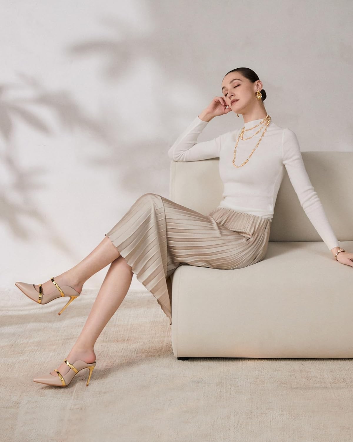 NEWBELLA Women's Pointed Toe Stiletto Heels - Elegant Prom & Party Shoes, High Heel Dress Pumps for Evening, Wedding, and Special Occasions - Image 3