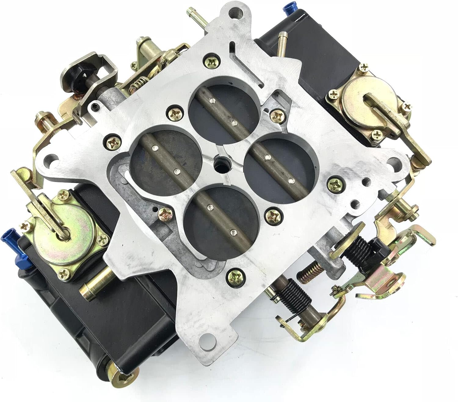 Aluminum Carburetor 750 CFM Double Pumper Mechanical Secondary with Manual Choke
