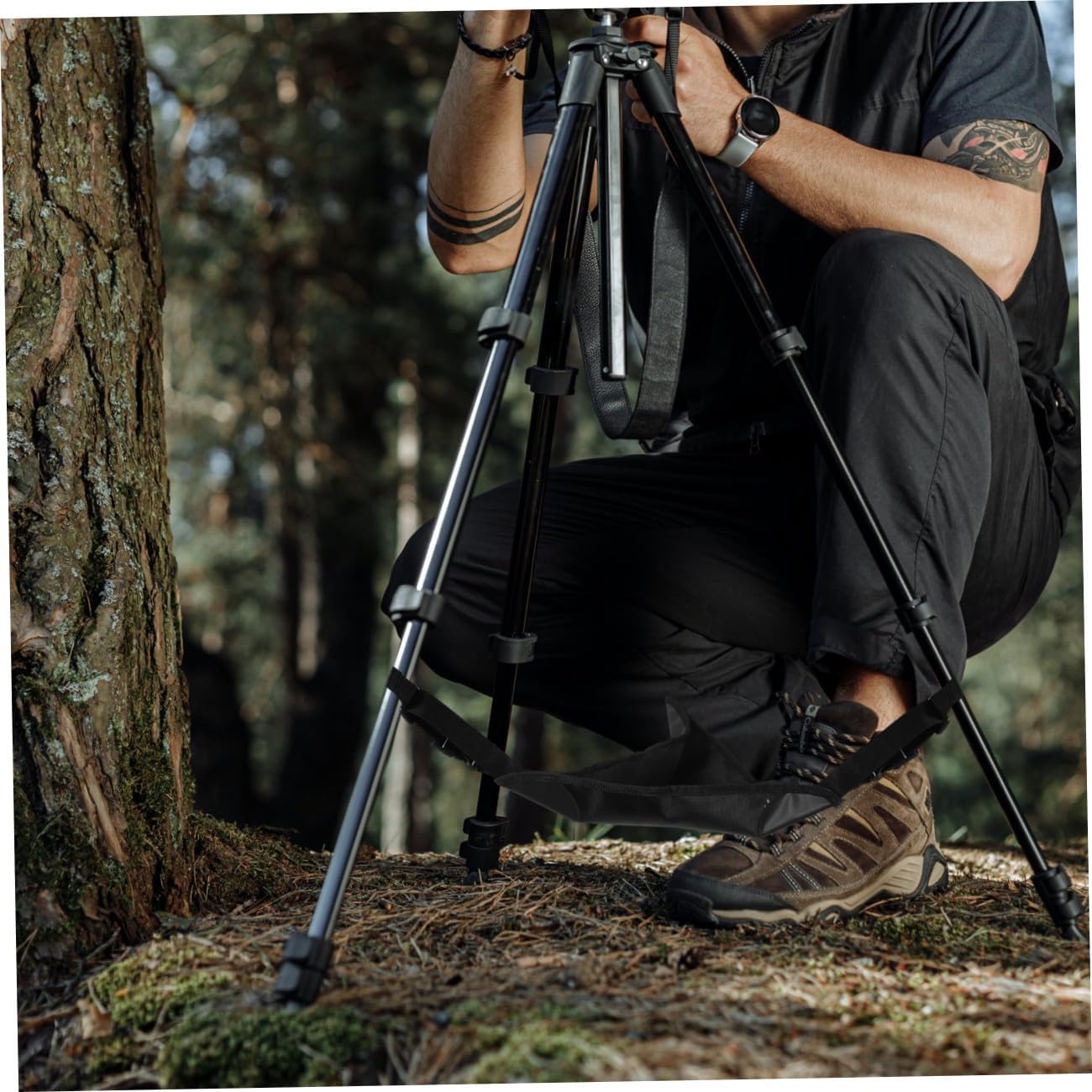 Tripod Weight Bag Outdoor Photography Accessory Heavy Duty Stone Bag for Tripods Stable and for Use Supports Various Equipment