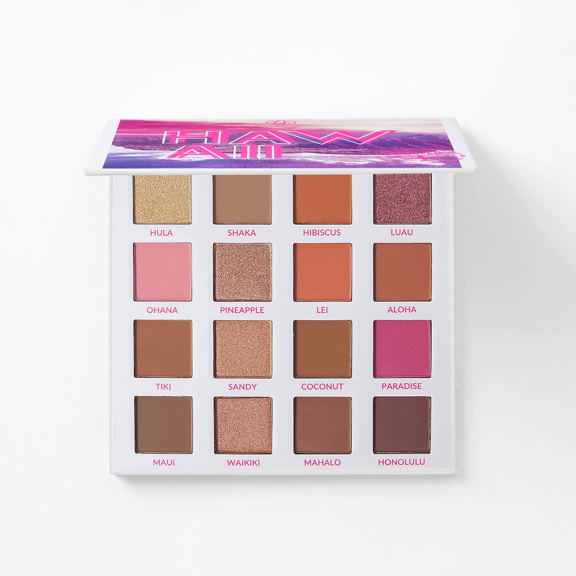 BH Cosmetics bh Hangin' in Hawaii - 16 Color Shadow Palette
