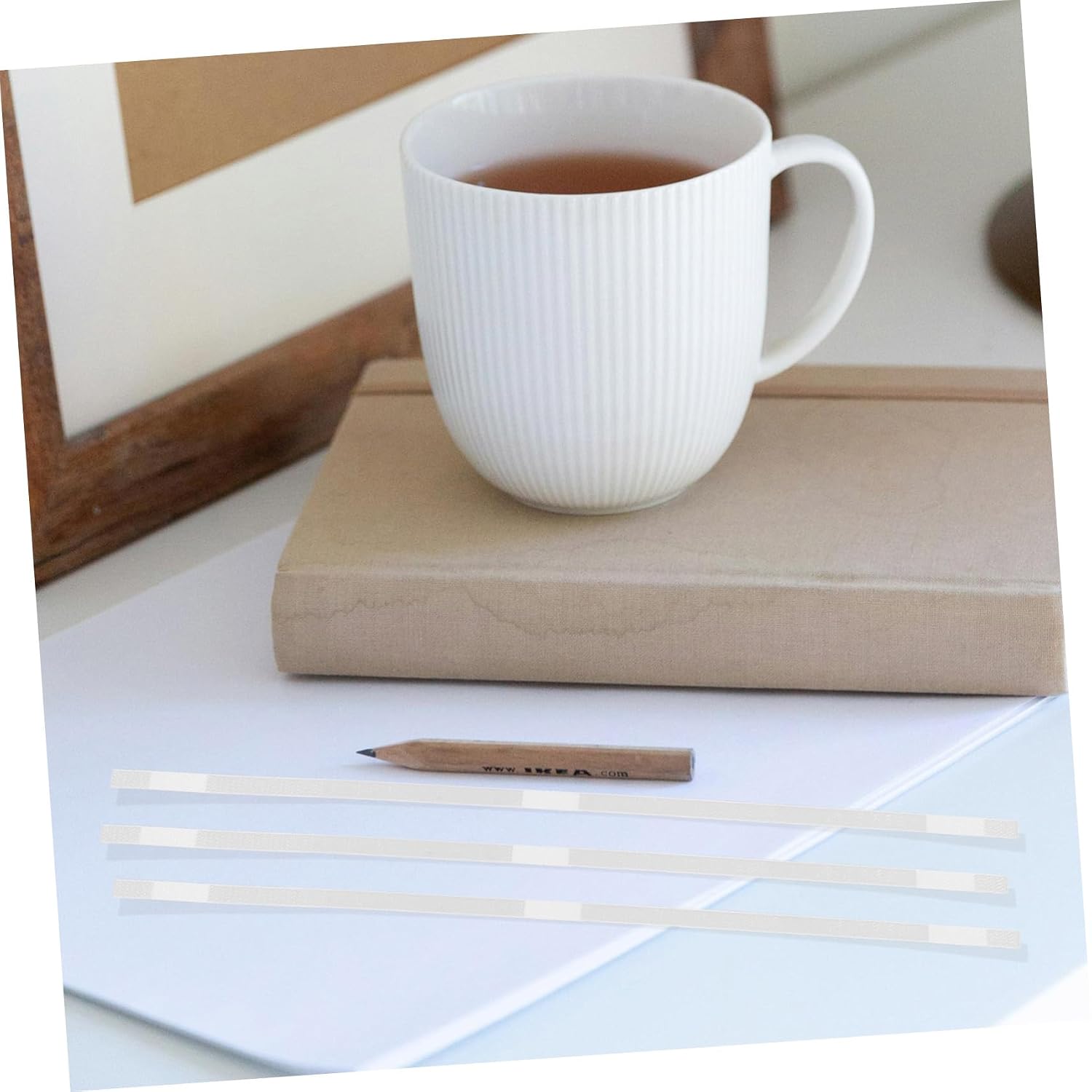 Gadpiparty 50pcs Highly Versatile Book Binding Accessories Wide Hot Melt Glue Strips Quick Application Robust Bond for Documents and Magazines