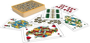 ASS Altenburger 70205 - Kartenspiel Skat mit deutschen Bildmotiven