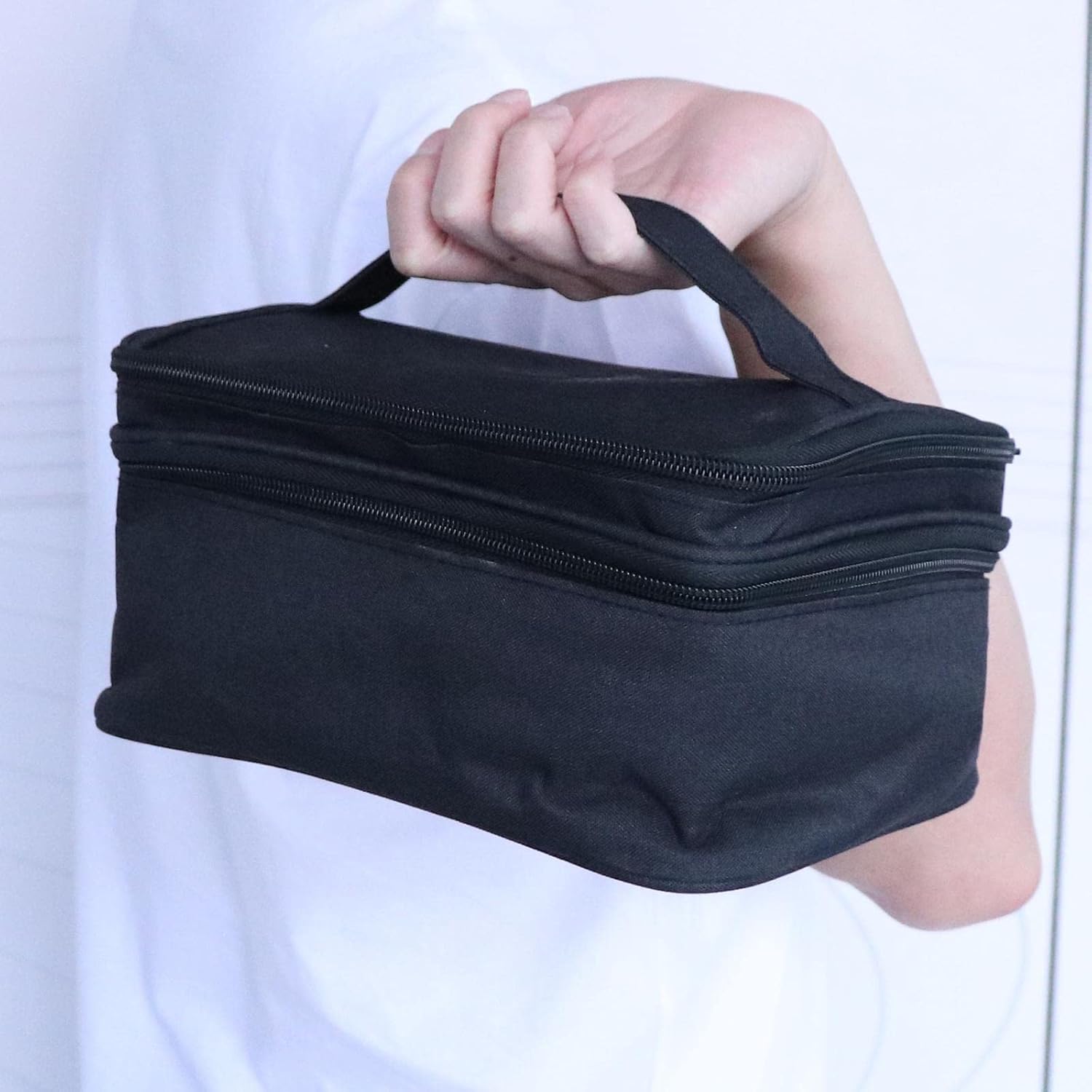 barenx Nail Polish Holder Storage Case Box Organizer for 30 Bottle 5-15ml - Black