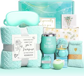 Wasocol Happy Birthday Gifts for Women Mom Grandma Wife Best Friend Sister Her, Unique Relaxing Self Care Package Spa Gift Baskets for Women