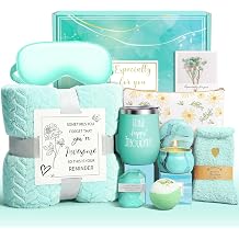 Wasocol Happy Birthday Gifts for Women Mom Grandma Wife Best Friend Sister Her, Unique Relaxing Self Care Package Spa Gift Baskets for Women