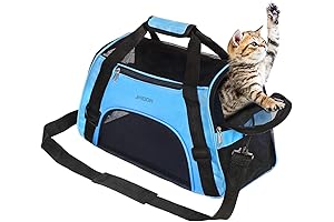 JMOON Pet Carrier, Airline Approved Soft Cat and Dog Carrier