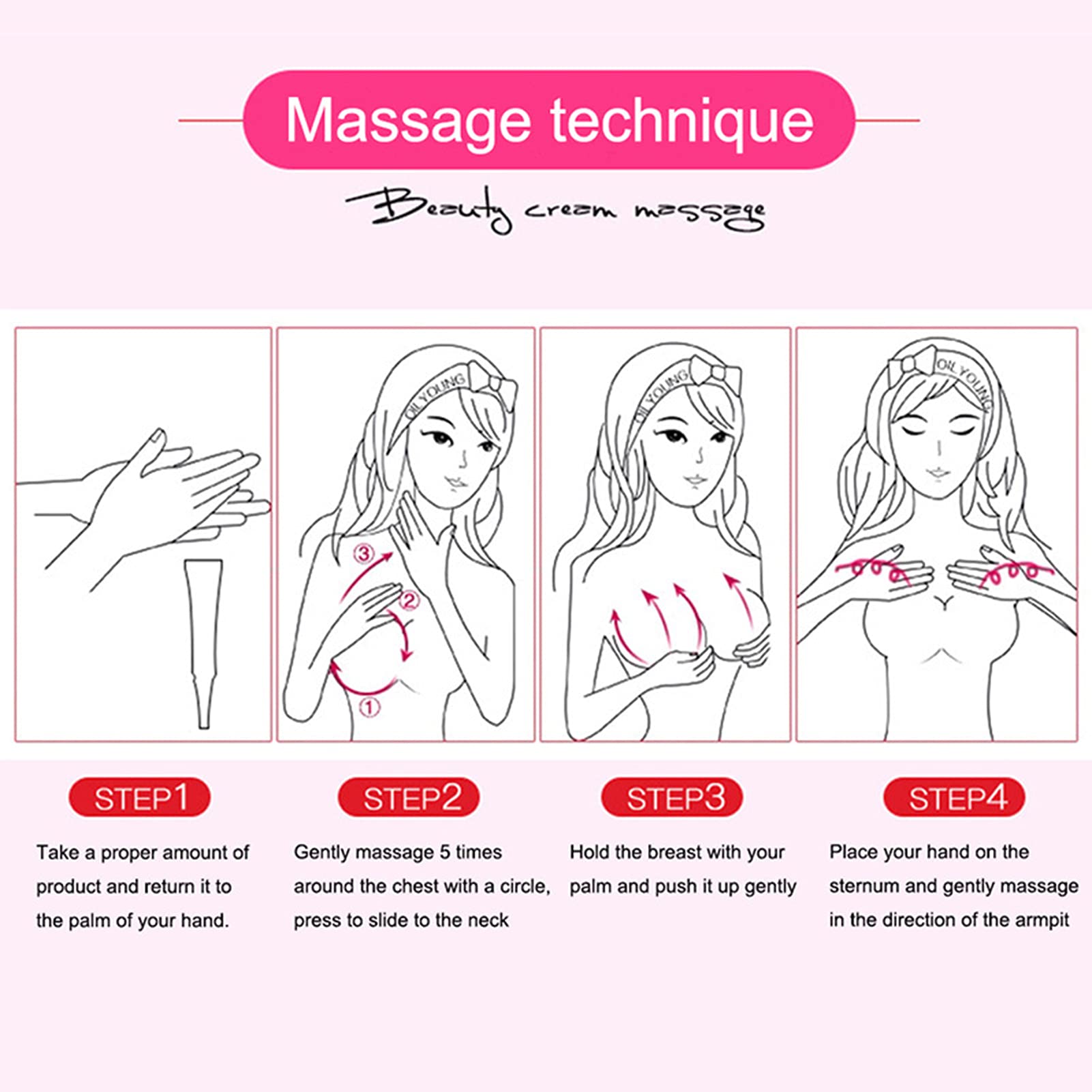 Breast Enhancement Cream, Clinically Proven for Bigger, Fuller Breasts, Bust Firming Lifting Breast Enlargement Essential Oil Lifts Your Boobs, Natural Bust Enhancement (1 PCS)
