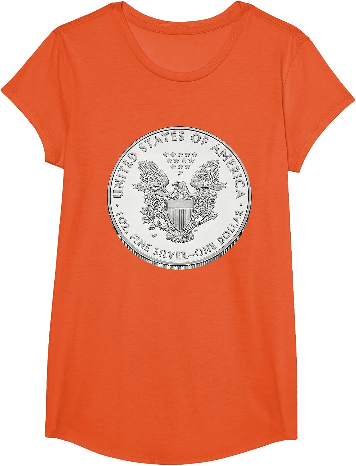 American Eagle Silver Coins T-Shirt T-Shirt image 3