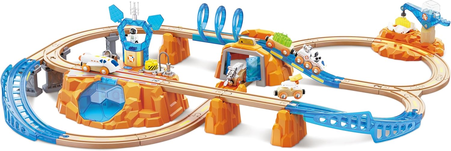 Hape Set Railway explorations on Mars