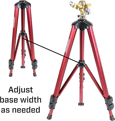 Miniatura 5 de Chapin 4993 Rociador de césped de impacto con cabeza de latón resistente, cobertura de 360 grados para céspedes grandes, campos de golf, jardines,