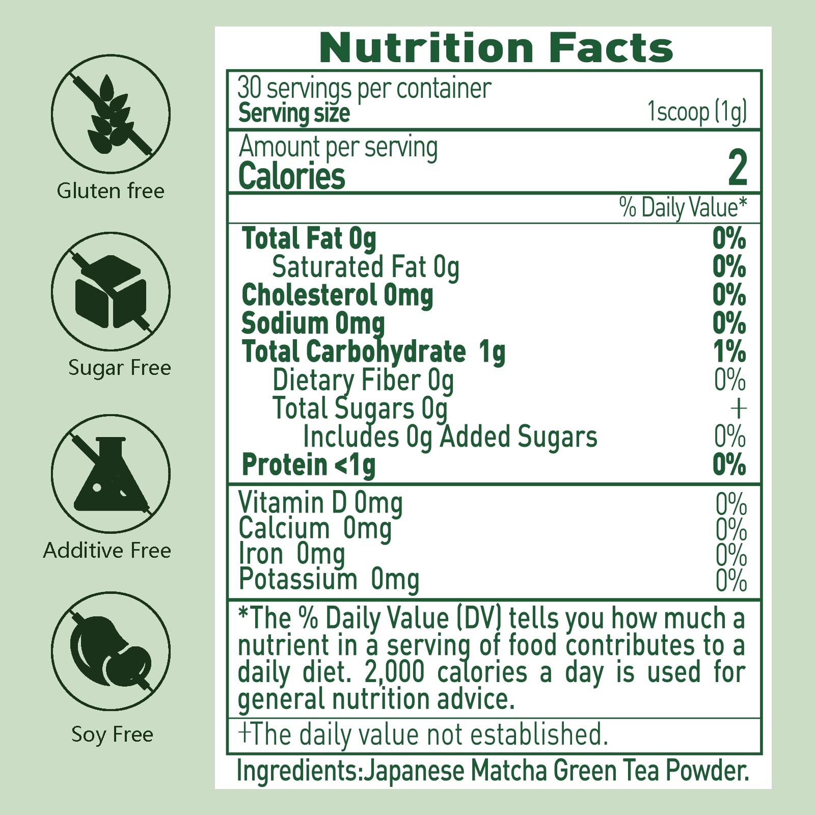 Ceremonial Grade Matcha Powder Premium First Harvest Green Tea Powder 100 Pure Matcha Tea Vegan Gluten-Free Sugar-Free with — view 2