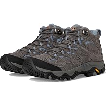 Merrell Women's Moab 3 Mid Waterproof Hiking Boot, Granite, 7, granite