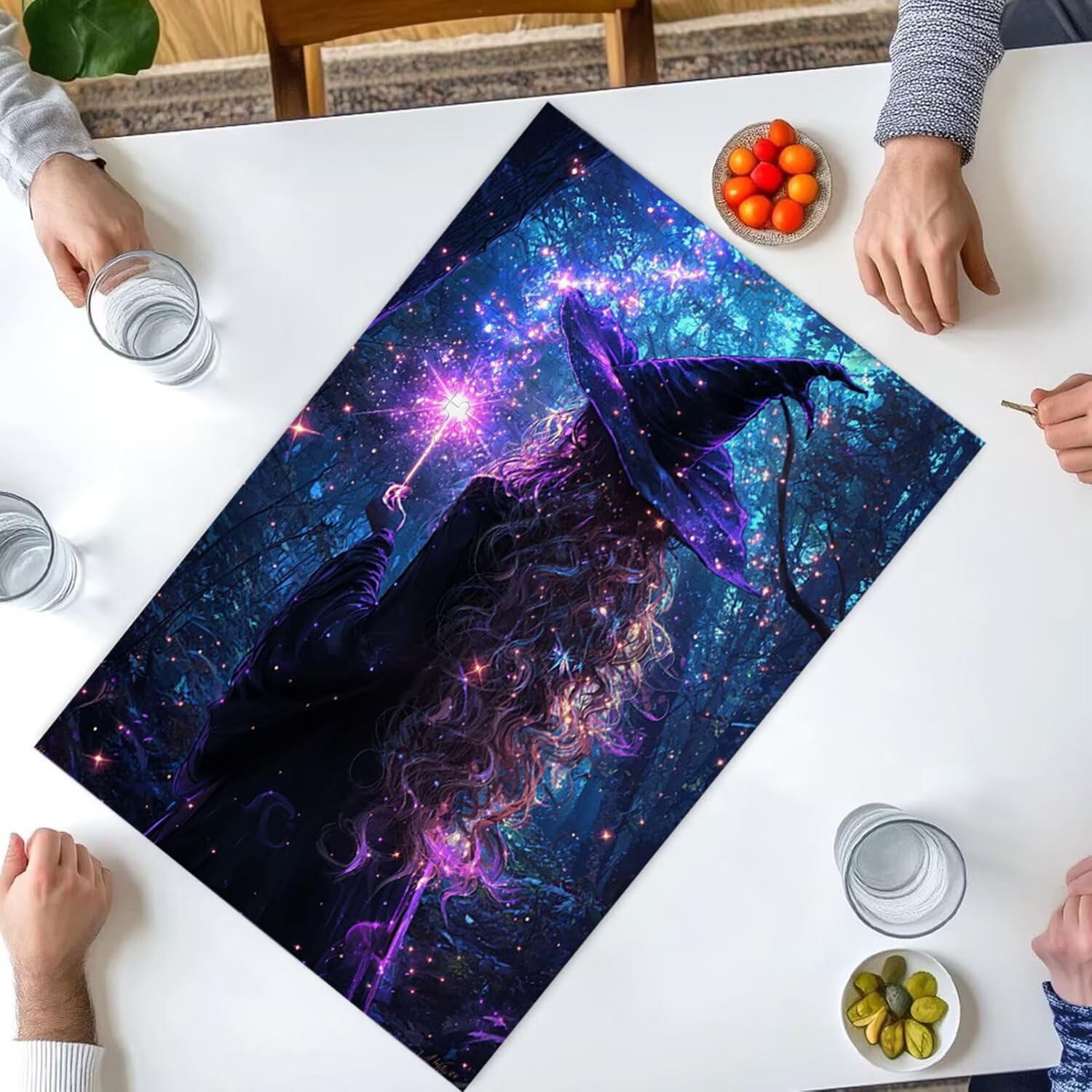 1000 sztuk puzzli, czarownice 1000 sztuk puzzli dla dorosłych, prezent rocznicowy, prezent świąteczny, dekoracja domu, zapobieganie degeneracji mózgu u osób starszych v-830