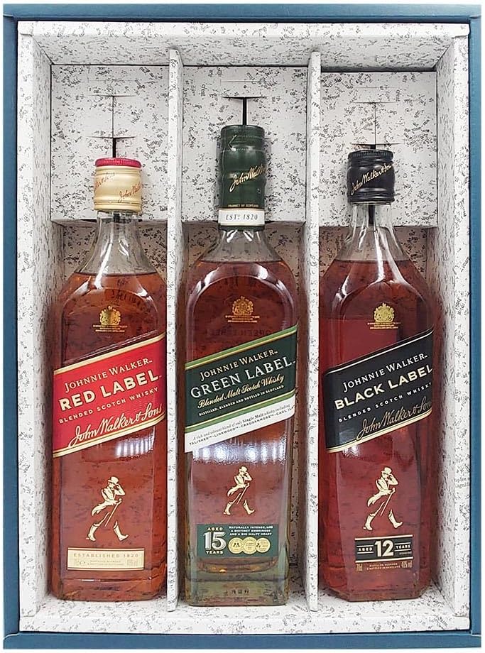 2本セット☆ジョニーウォーカー レッドラベル /ブラックラベル 金