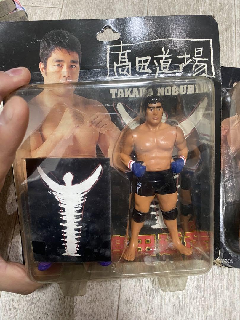 Amazon.co.jp: 高田延彦 桜庭和志 高田道場 プロレスフィギュア : おもちゃ