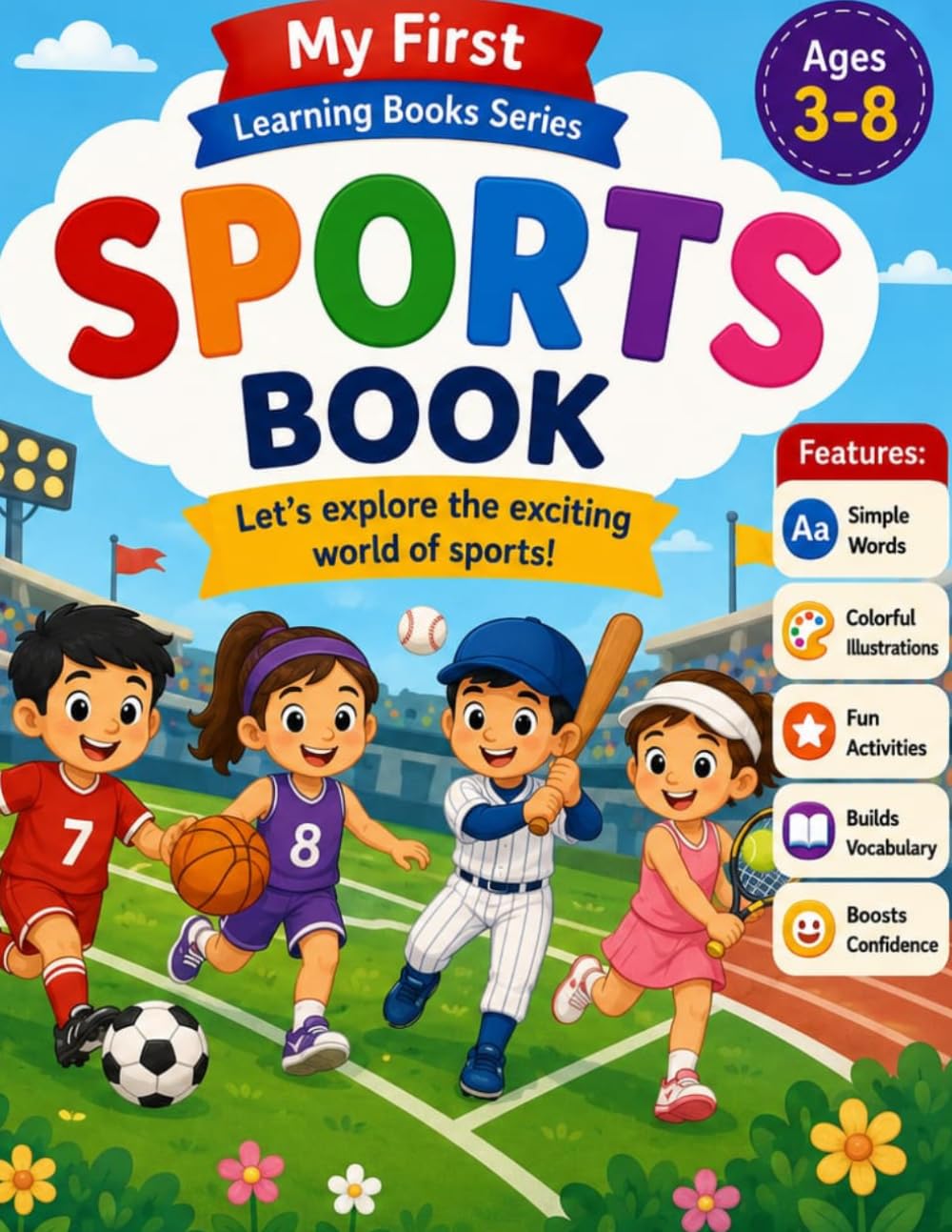 SPORTS: BOOK (MY FIRST LEARNING BOOKS)