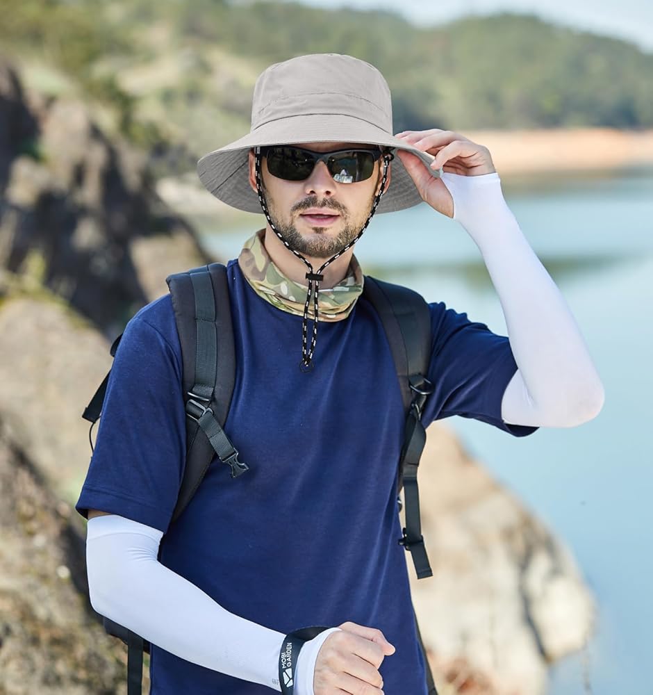 Bucket Hats For Woman Sun Protection Women Bucket Hat UPF 50+