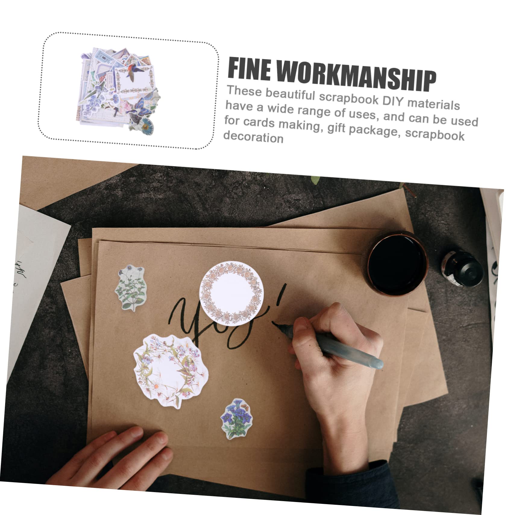 スクラップブック用　デザイン用紙　ステッカー スクラップブック用 デザイン用紙 ステッカー