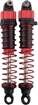 RC Metal Shock Spring Assembly 25-ZJ03 LG-ZJ03 Spare Parts Compatible with 1/10 Scale 9125 S920 S921 RC Car 1/12 Scale 9155 9156 Trucks