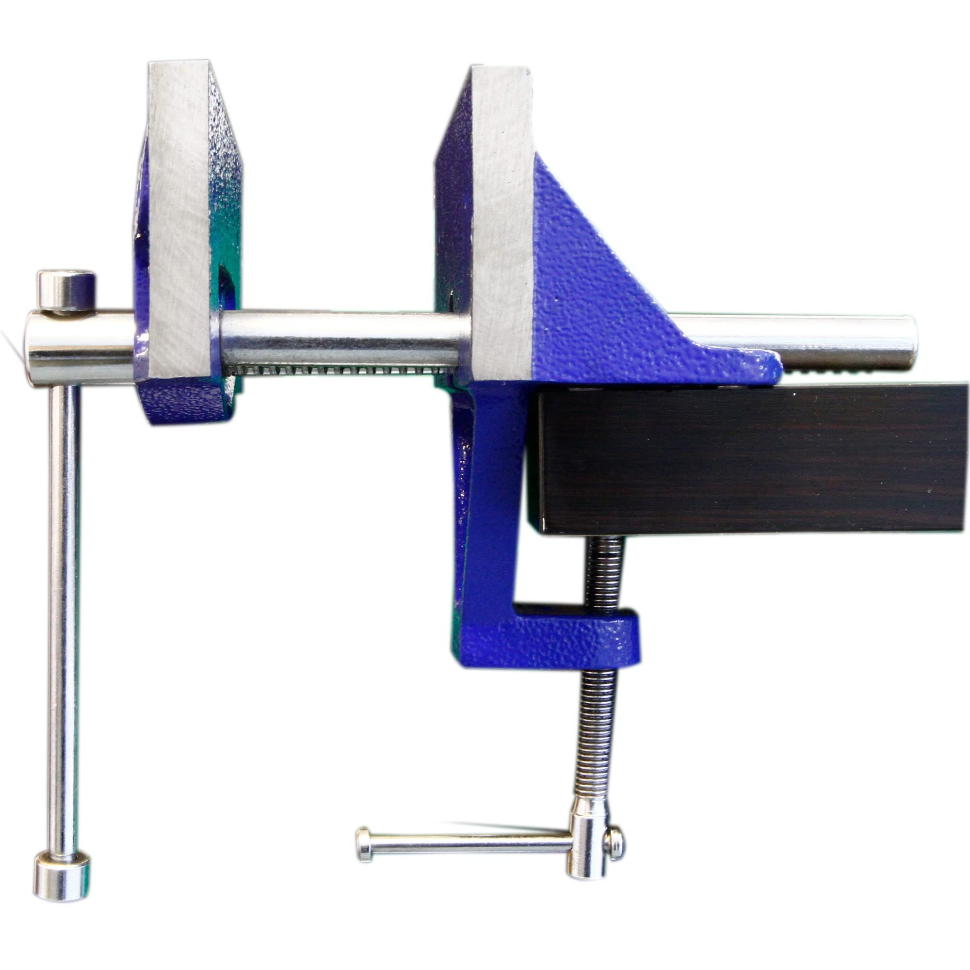 Rolson Blue 16465 150 Mm Clamp On Wood Working Vice