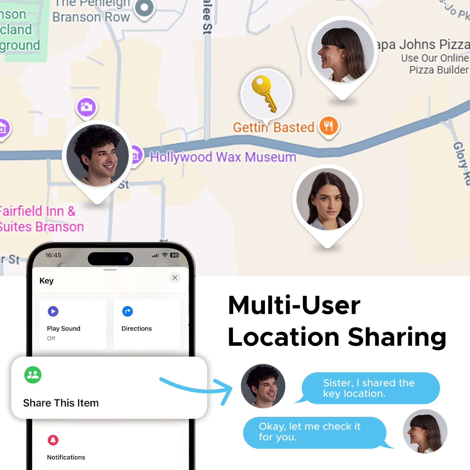 UGREEN FineTrack Duo Tag Traceur Fonctionne avec iOS Find My et Android Find Hub Recharge USB C Localisateur Objets Bluetooth pour Clés Valises Portefeuilles Wallet Sacs avec Câble USB C Lot de 4