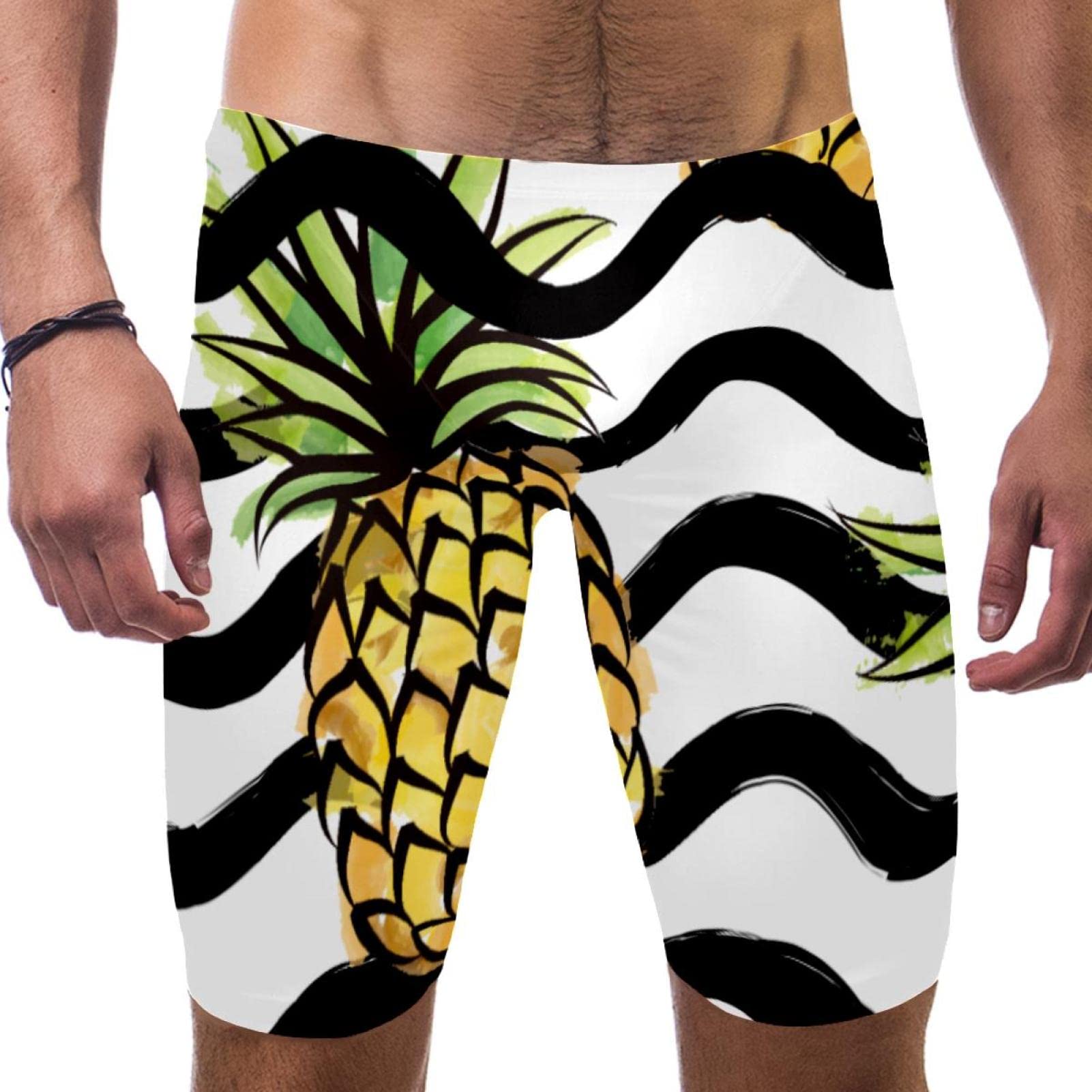 Traje de baño para hombre de secado rápido y estilo jammer para natación 7