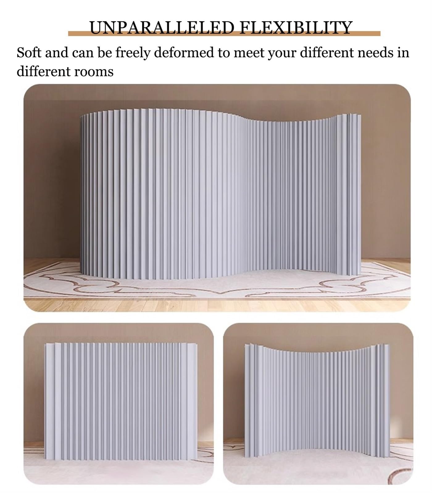 Divisori per ambienti, Schermo divisorio retrattile da 1-5 m(5x1.2m/16.4x3.93 ft)