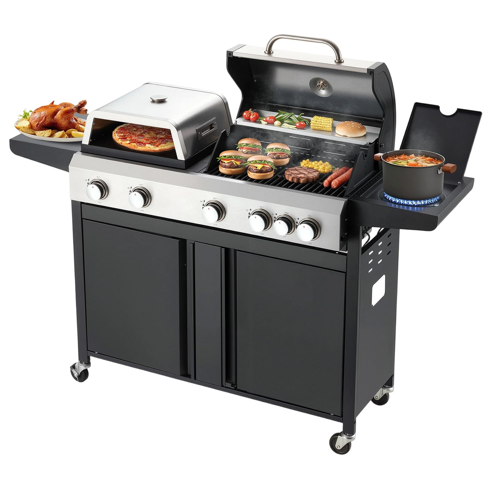 MELLCOM 3-in-1 Pizza