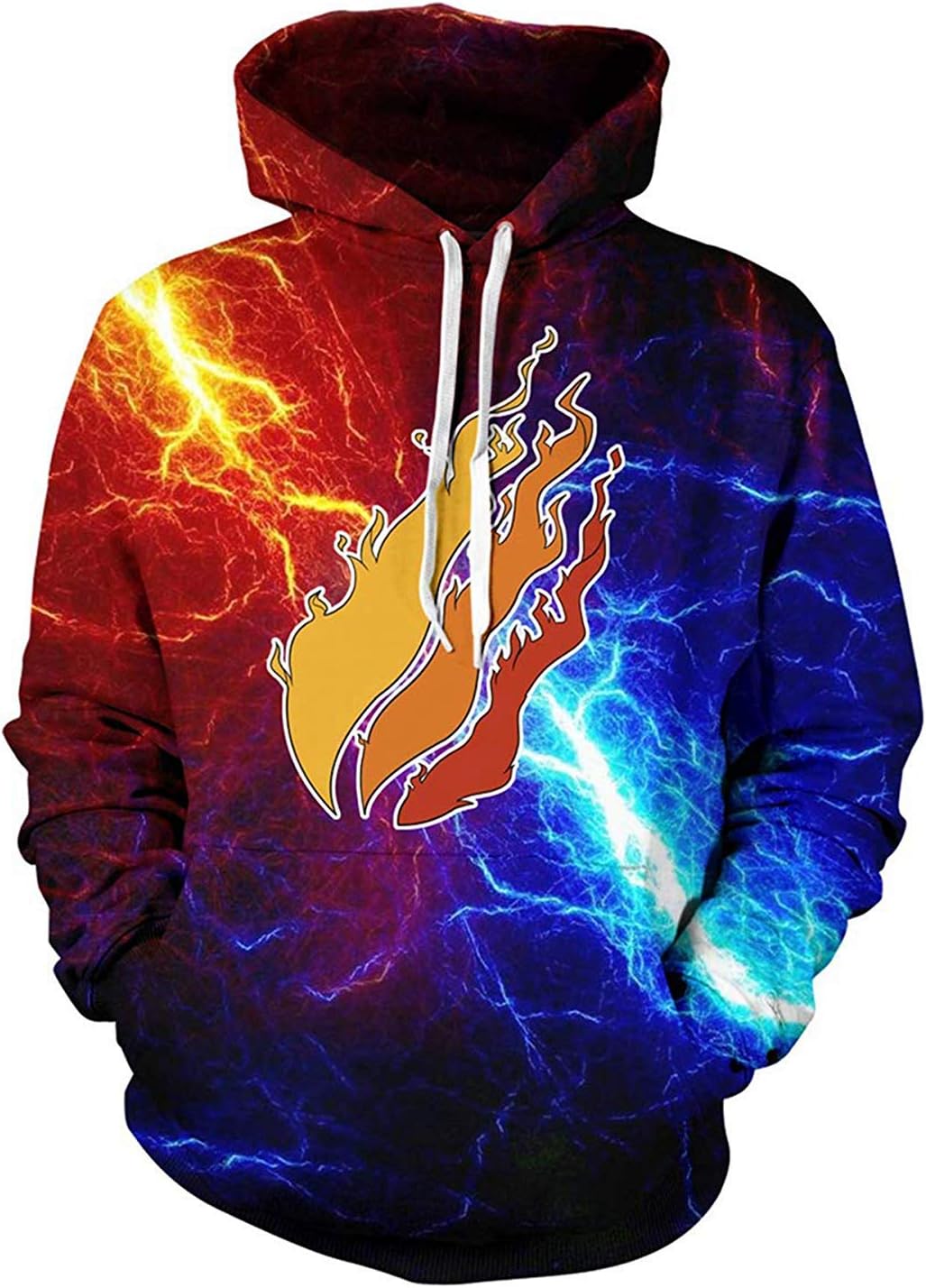 Legyany Youth Preston Fire Nation Playz Gamer Flame Hoodie Sweatshirts for Kids