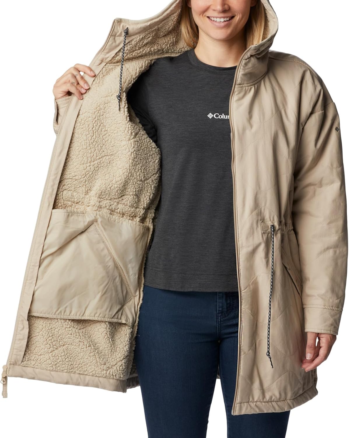 Columbia Women's Plus Size Crystal Crest Quilted Jacket - Image 5